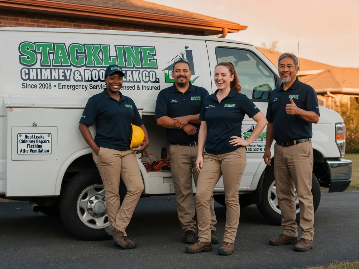 Chimney flashing repair company in Eau Claire, MI